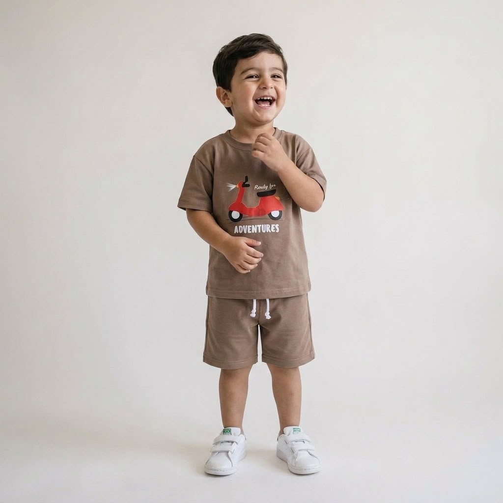 Scooter Unisex Set (Brown)
