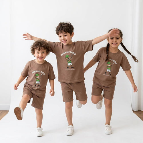 Bear unisex set (Brown)